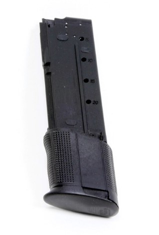 ProMag FNH Five Seven Magazine IOM & USG Black Polymer 5.7x28mm 30/rd