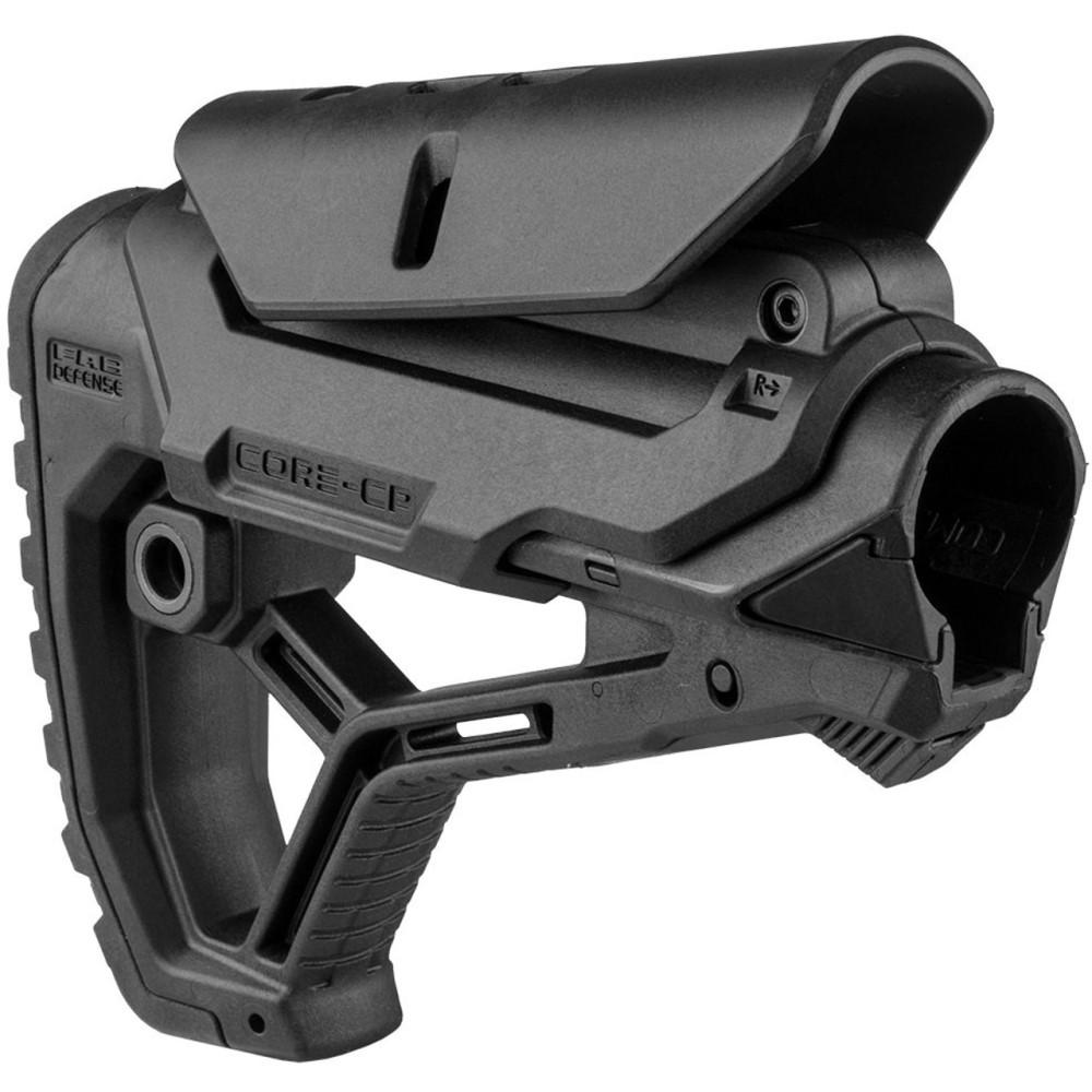 Fab Defense GL-CORE CP Buttstock with Adjustable Cheek-Rest for Milspec and Commercial Tubes OD Green