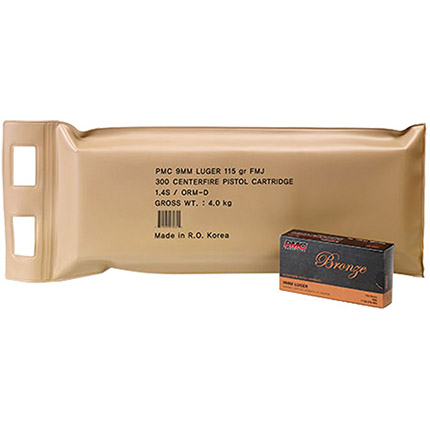 PMC 9MM 115GR. FMJ 300 Ct.