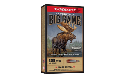 Winchester Ammunition WIN 308WIN 168GR ACCUBOND LR 20/200