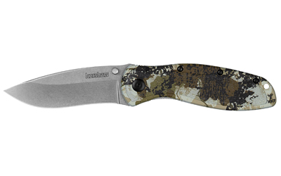 Kershaw Blur Folding Knife 3-2/5" Drop Point Blade King's Camo