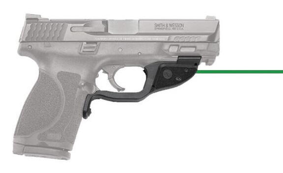 Crimson Trace Laserguard for S&W M&P M2 Full & Compact 9/40/45 Auto Green