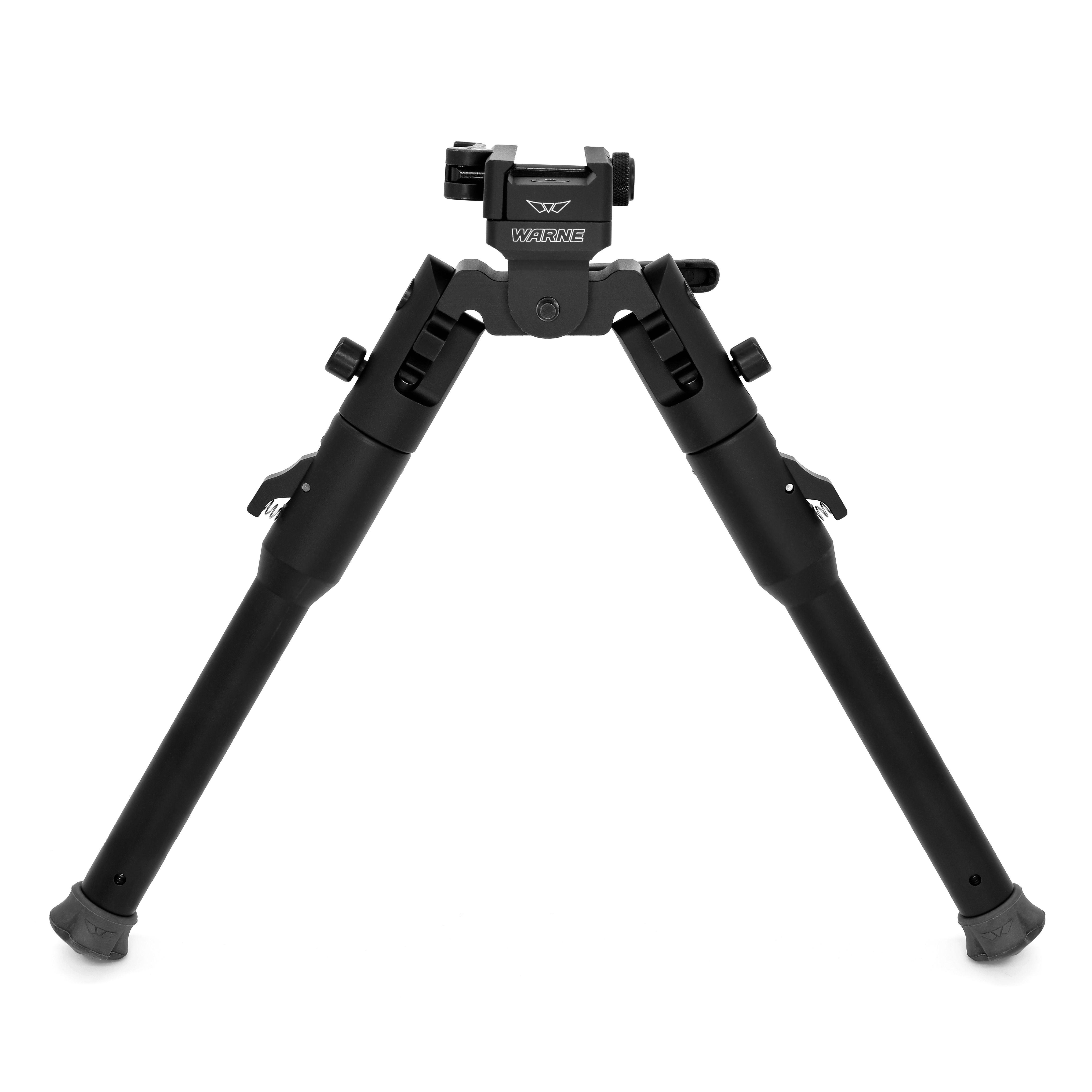 Warne Skyline Precision Lite Bipod with QD Picatinny Rail Interface Black