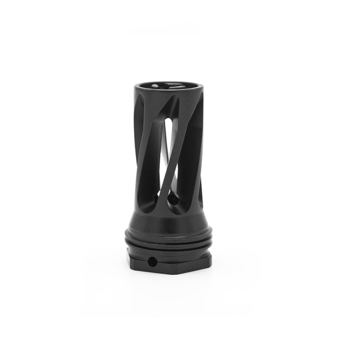 Huxwrx Flash Hider QD 5.56 1/2x28 Black