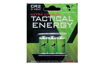 Viridian Tactical Energy Ultra Lithium Batteries - 3 Pack