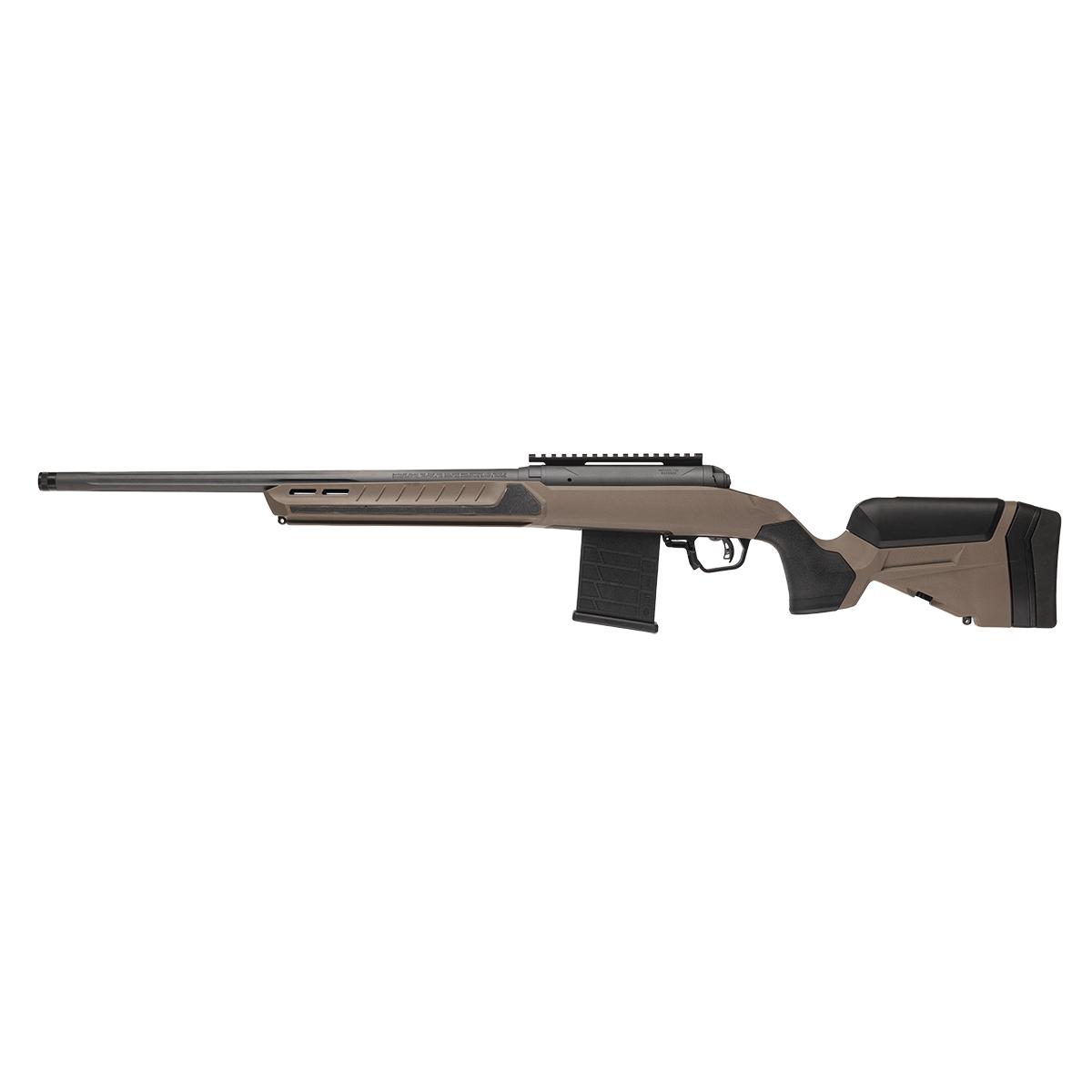 Savage 110 Core Tactical Rifle 6.5 PRC 7rd Magazine 24" Threaded Fluted Barrels Coyote Tan Synthetic Stock