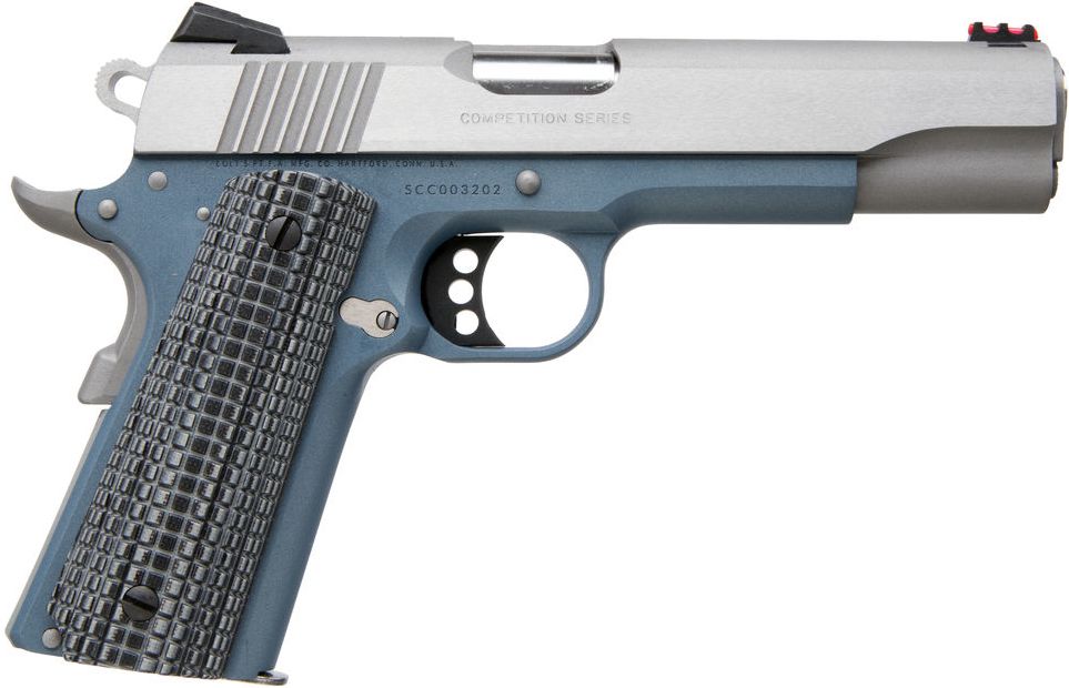 COLT 1911 COMPETITION PISTOL 45 ACP 5" STAINLESS/CERAKOTE