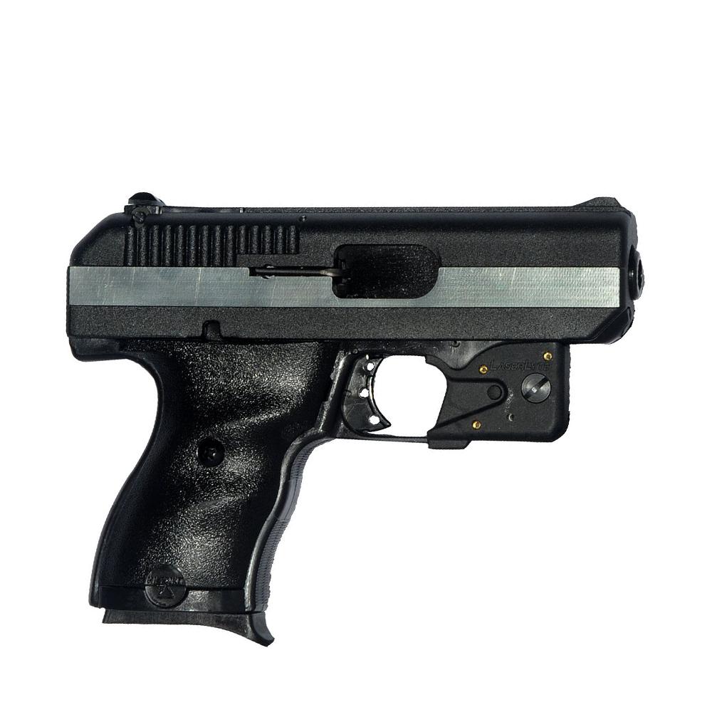 MKS SUPPLY LLC Hi-Point Handgun .380 ACP 8rd Magazine 3.5" Barrel Black with Laser