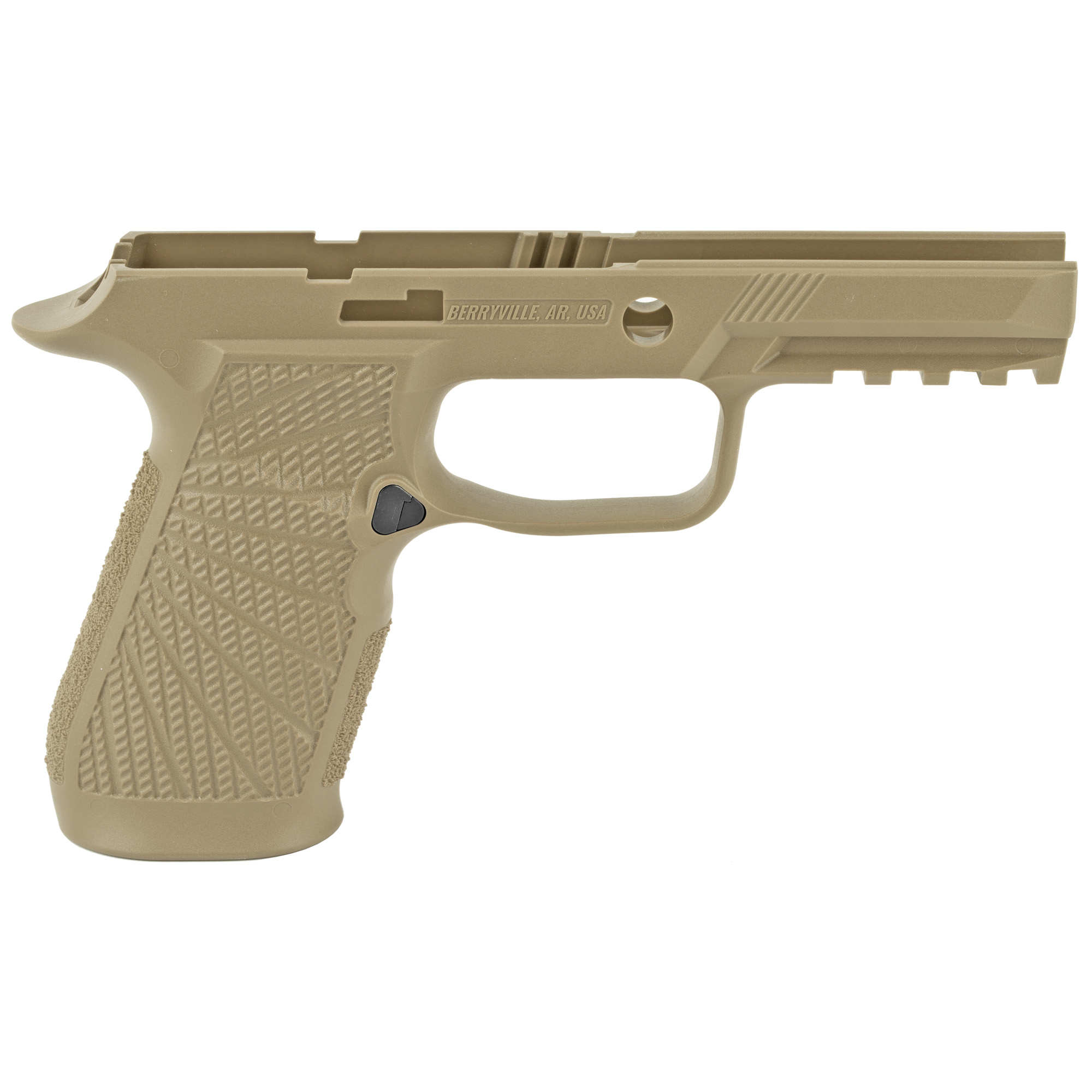 Wilson Combat Grip Module Sig Sauer P320 Carry No Manual Safety Tan
