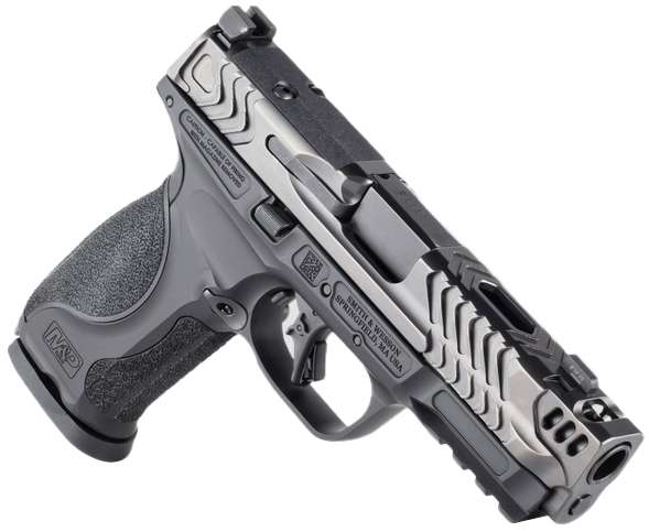 Smith & Wesson Inc. S&W PC M&P 9 M2.0 Metal Carry Comp Handgun 9mm Luger 17rd Magazine(2) 4.22" Barrel Optic Ready No Thumb Safety