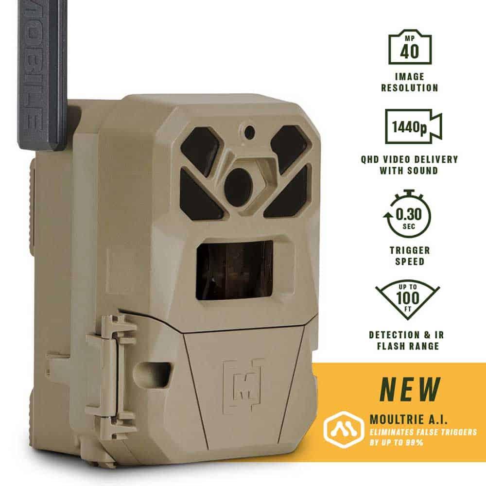 Moultrie EDGE 2 Pro Cellular Trail Camera 40MP