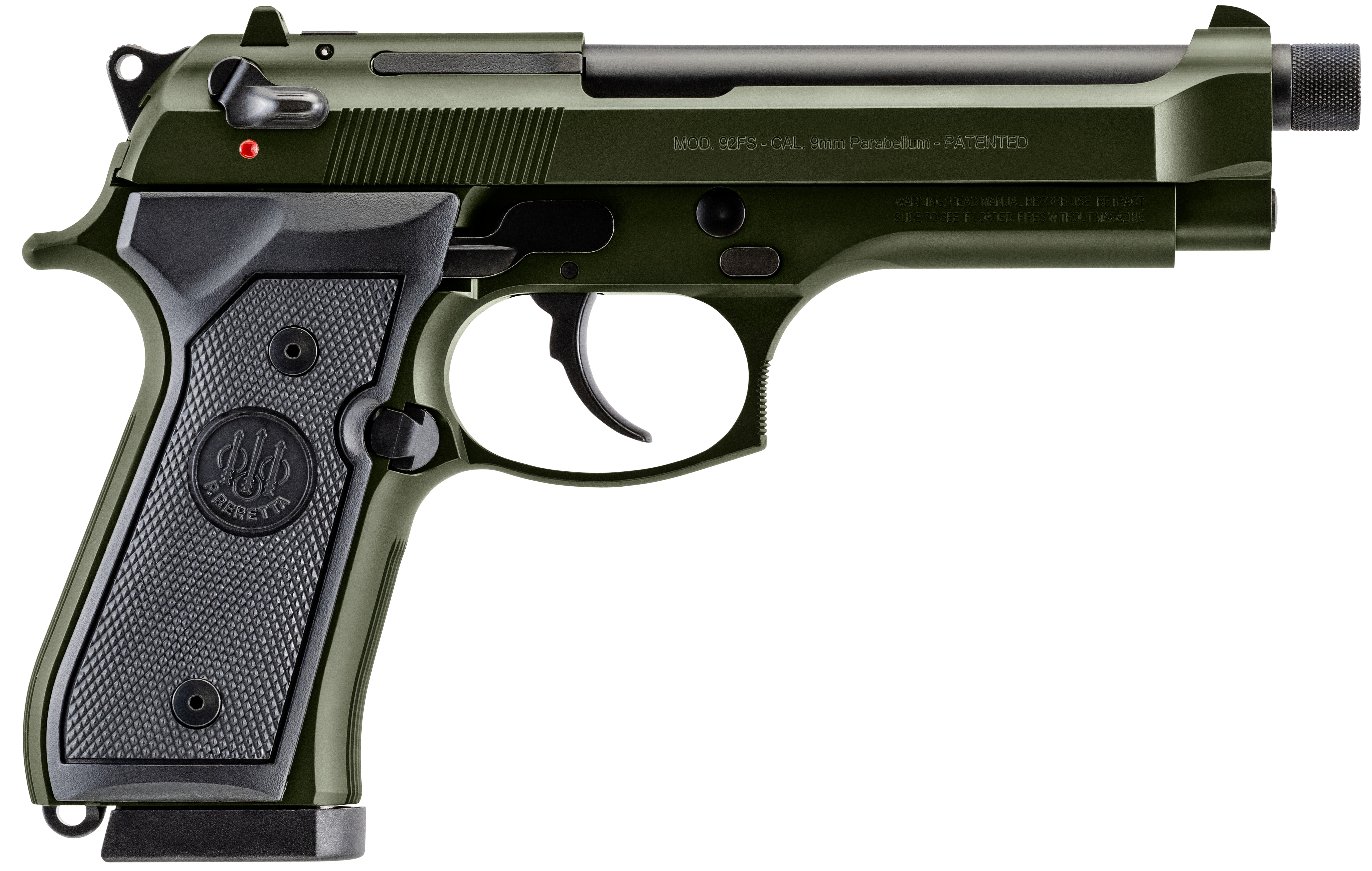 Beretta BTA 92FS 9MM DA TB ODG 18RD