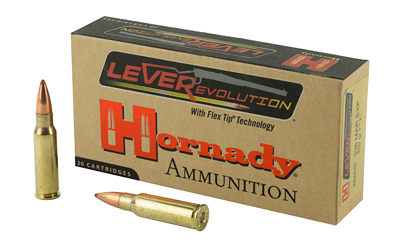 Hornady LEVERevolution Rifle Ammunition .338 Marlin 200 gr FTX 2565 fps 20/ct