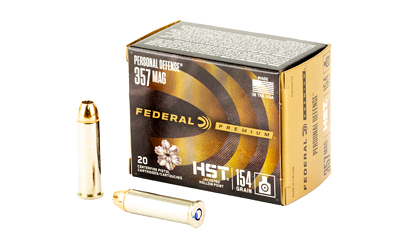 Federal Personal Defense Handgun Ammunition .357 Mag 154 gr JHP 1360 fps 20/ct