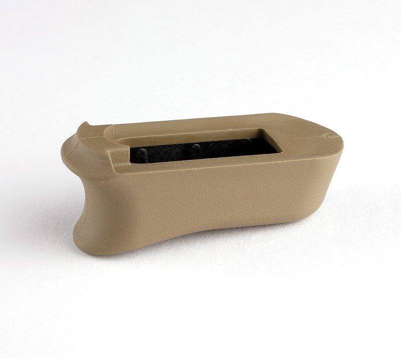 Hogue Inc. Kimber Micro 9 Rubber Magazine Extended Base Pad Flat Dark Earth