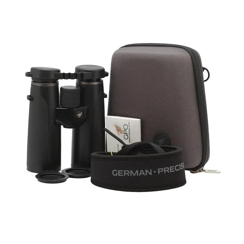 GPO Passion HD Binoculars 12.5x50 Charcoal Black with Adapter