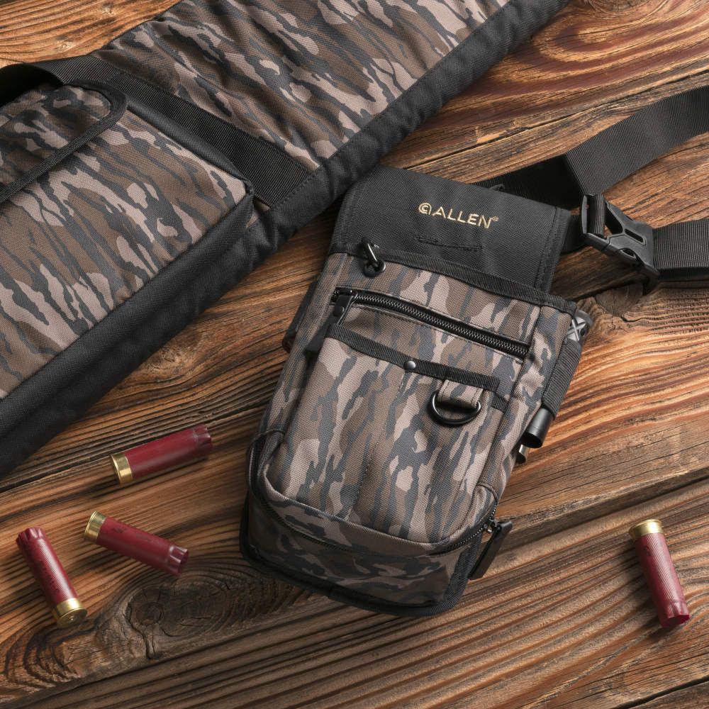 Allen Triumph Double Compartment Range Shell Bag Mossy Oak Bottomland