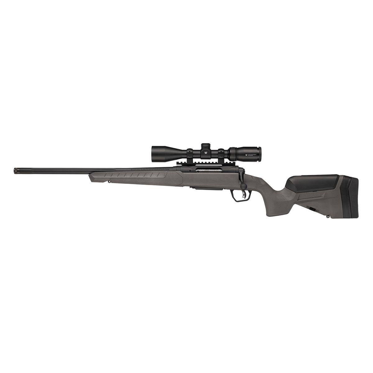 Savage 110 Trail Blazer LH XP Rifle 400 Legend 4rd Capacity 20" Threaded Fluted Barrel Flat Dark Gray Stock w/Crossfire II 3-9x40