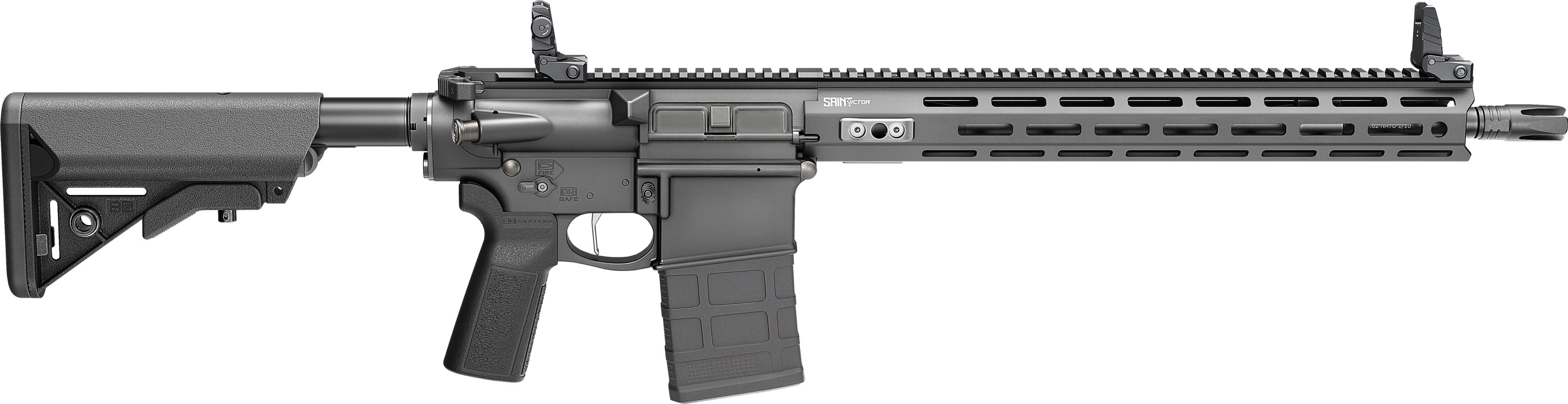 Springfield SAINT VICTOR RIFLE .308 20Rd Magazine (1) 16'' Barrel Black