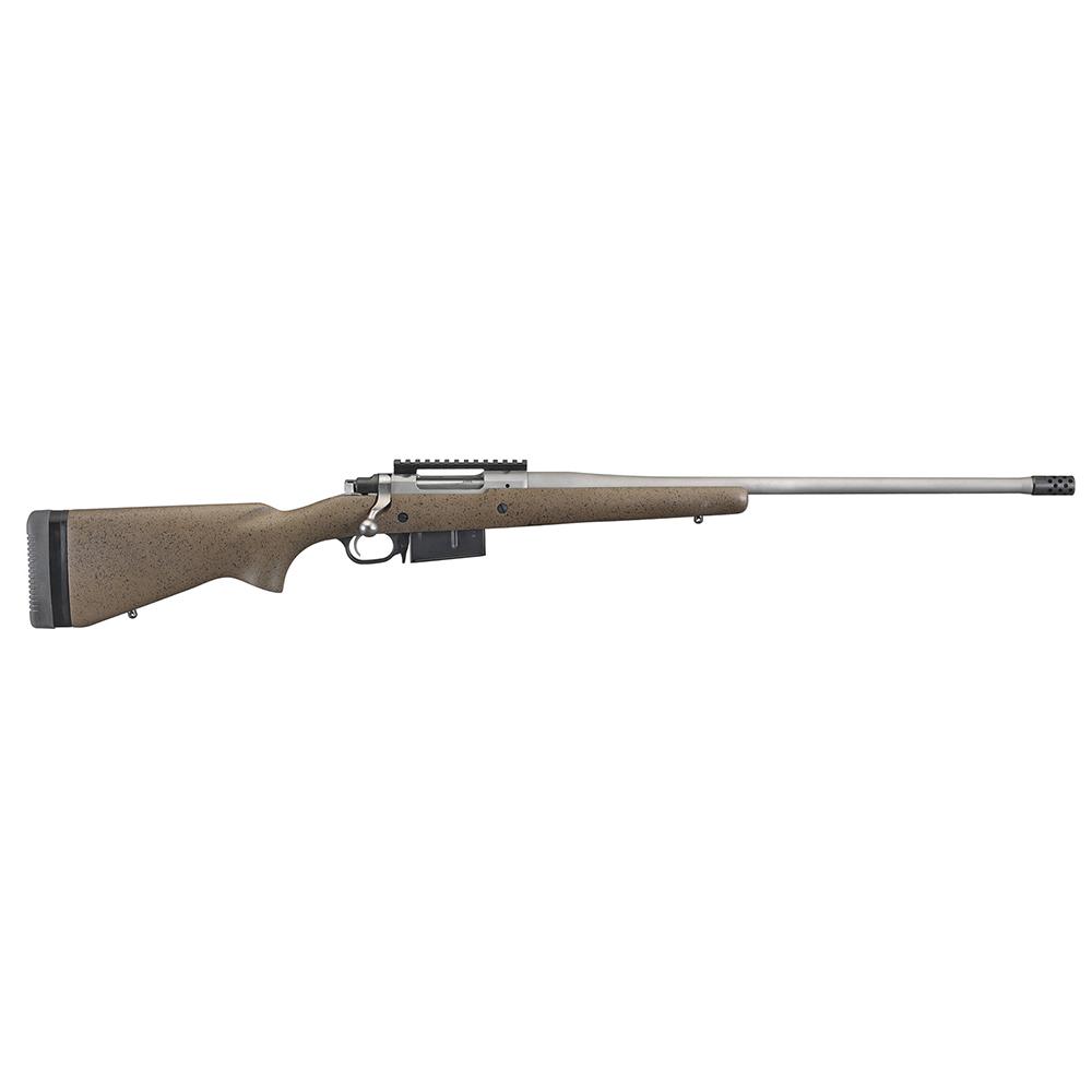 Sturm Ruger & Co Ruger Hawkeye Long Range Hunter 6.5 Creedmoor 5rd Magazine 22" Barrel Black/Brown Stock