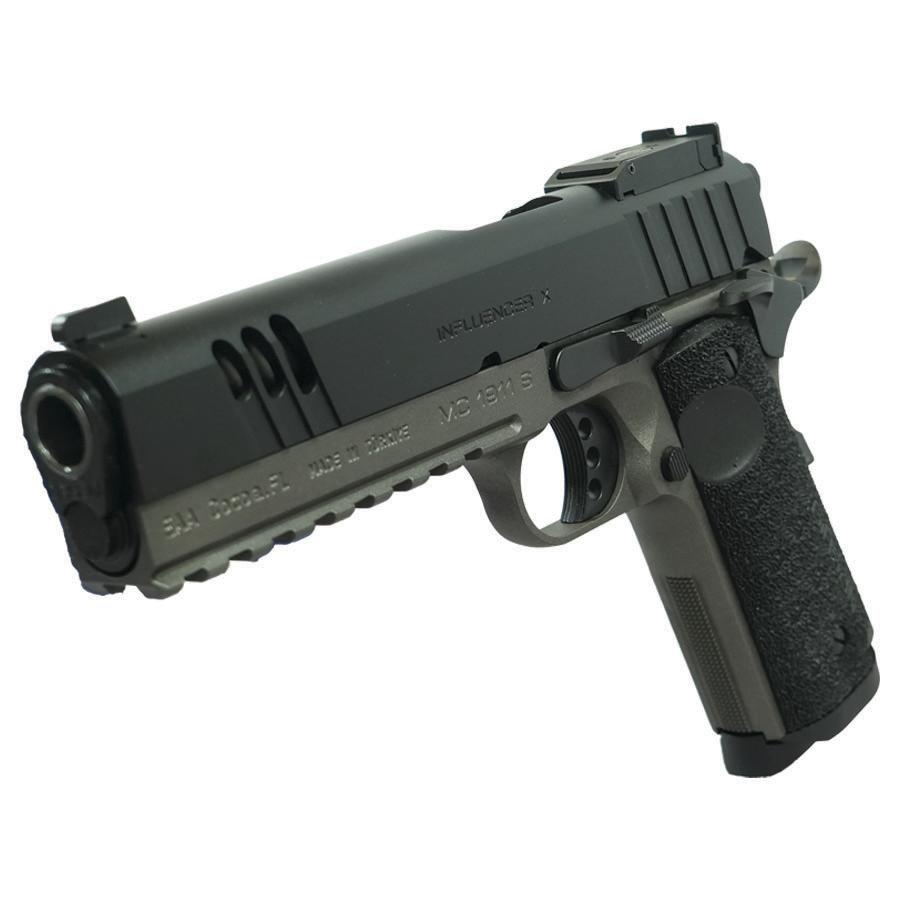 EAA - European American Armory Corp Girsan MC1911 Influencer X Handgun .45 ACP 8rd Magazine 5" Barrel Two Tone Optic Ready