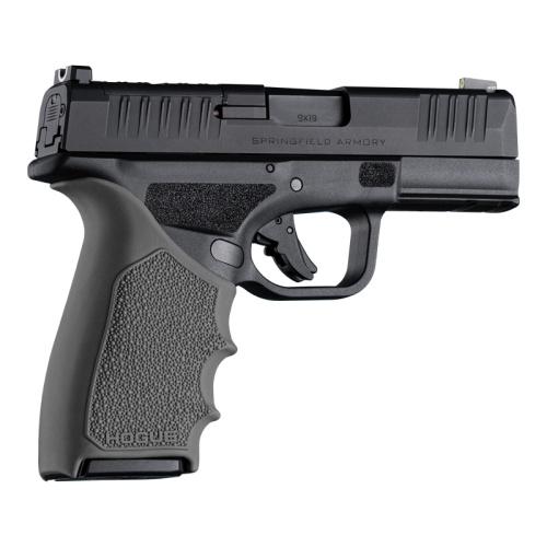 Hogue HandAll Beaver Tail Handgun Grip Sleeve Springfield Armory Hellcat Pro Slate Grey