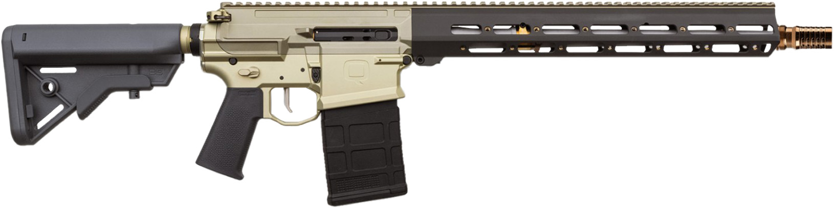 Q LLC Q Boombox AR15 Rifle 8.6 BLK 30rd Magazine(1) 16" Barrel 1:3 Twist Gray Accents