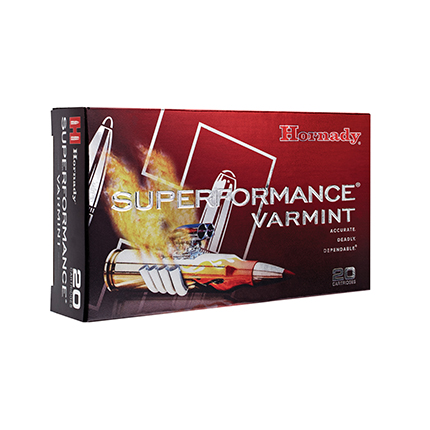 Hornady Superformance Rifle Ammunition .22-250 Rem 50 gr V-MAX 4000 fps - 20/ct