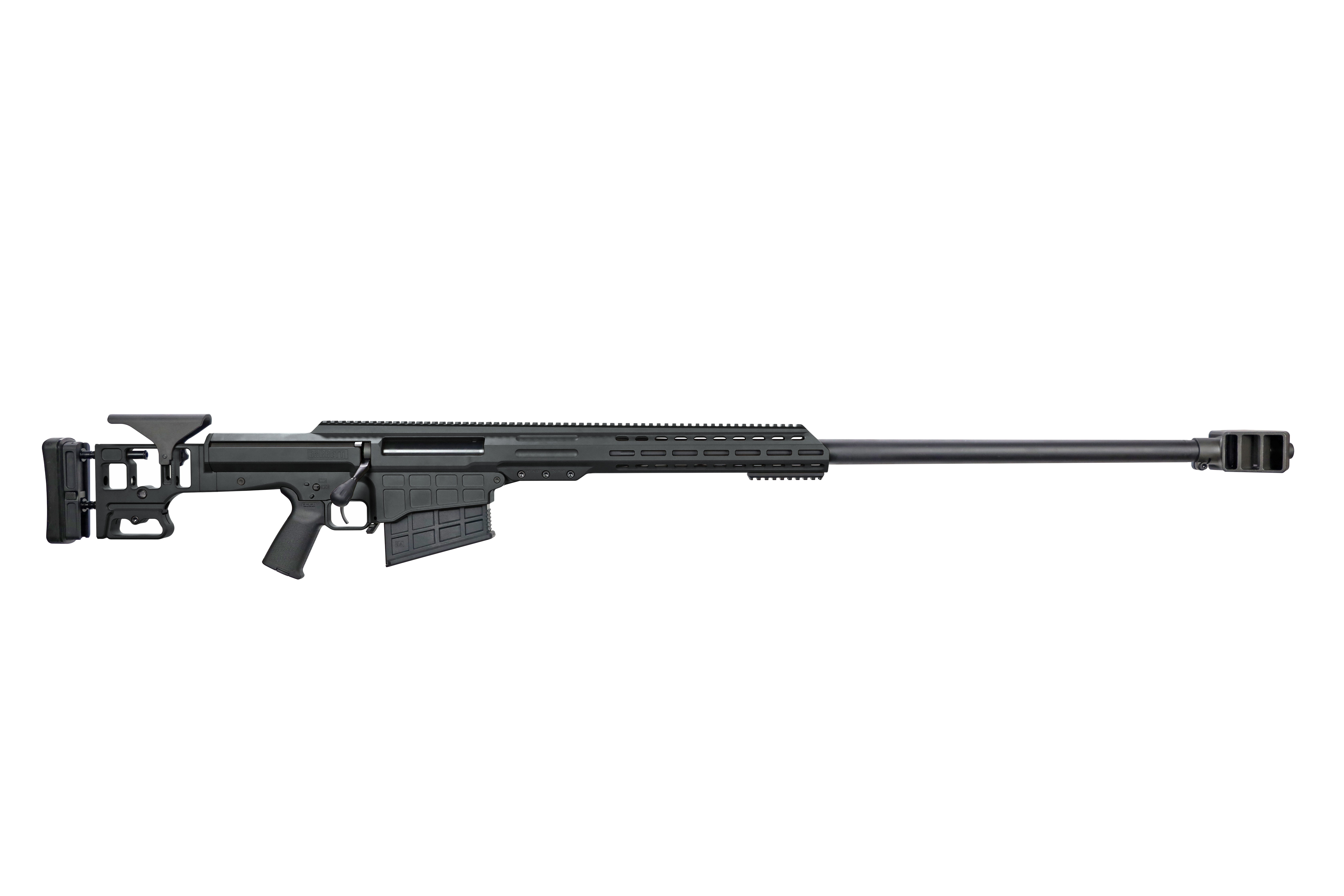 Barrett MRADELR Rifle 416 Barrett 5rd Magazines(2) 36" Heavy Barrel Black Cerakote