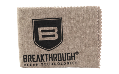 The Allen Company Inc. Breakthrough Clean Technologies Weather-Proof Cotton Silicon Gun Cloth 14" x 12" Grey