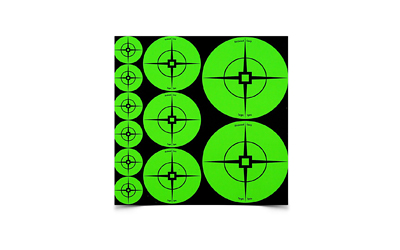 Birchwood Casey Targets Assorted Green Targets 60" (1)/30" (2)/20" (3)