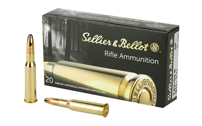 Mag-Tech/Sellier- Bellot Sellier & Bellot Rifle Ammunition 7.62x54R 180 gr SP 2625 fps 20/ct