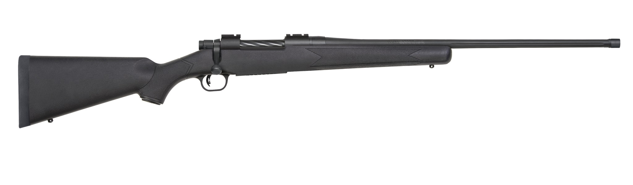 Mossberg Patriot Synthetic Rifle 7mm PRC 3rd Capacity 24'' Threaded Barrel Synthetic Black Stock