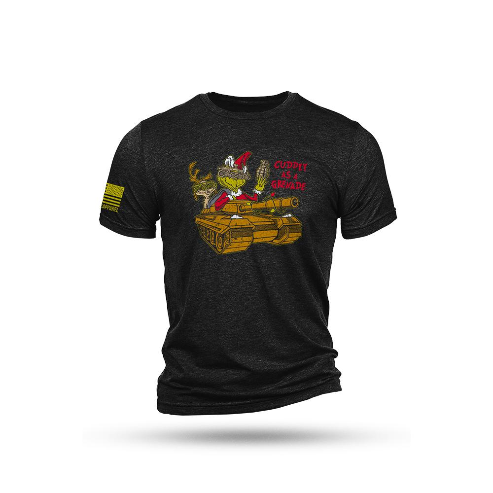 Nine Line Grinch Triblend Short Sleeve Shirt Black 2XL