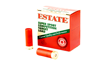 Estate Cartridge Super Sport Shotshells 12 ga 2-3/4" 1-1/8 oz 1145 fps #8 25/ct