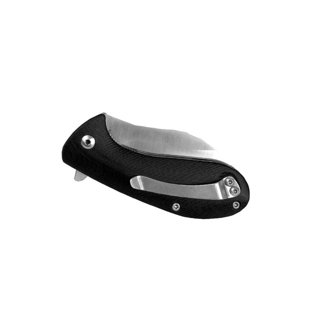 Rock Ridge Outdoors ABKT Elite BB Grunt Folding Knife 2-3/4" Drop Point Blade Black
