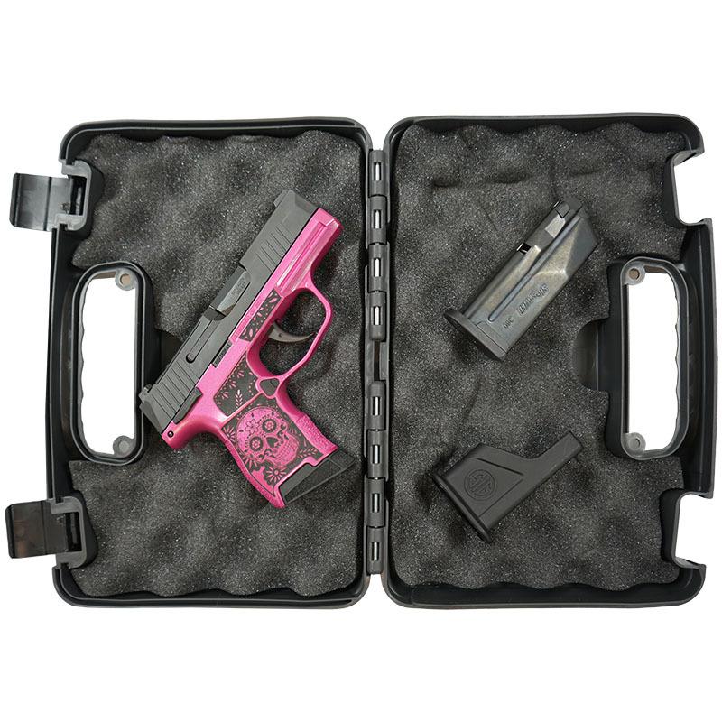 Sig Sauer P365-380-BSS-MS Exclusive "Sugar Skull" Pink Medusa Handgun .380 10rd Magazines (2) 3.1" Barrel