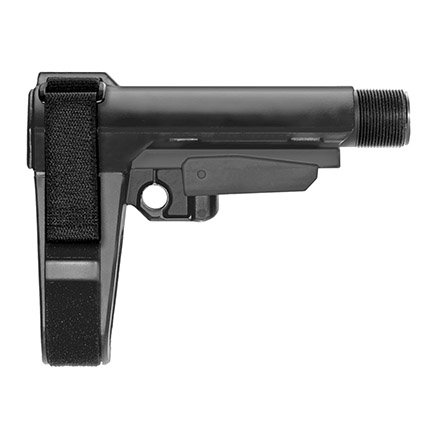 SB Tactical SBA3 5-Position Adjustable Stock for AR-15 Platforms Black