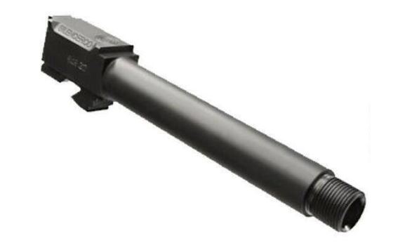 SilencerCo Threaded Barrel for S&W M&P Shield 9mm Luger 1/2x28 3.5" Black
