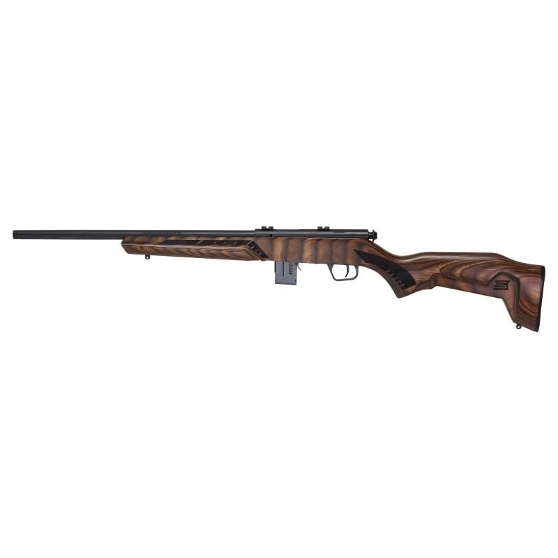 Savage Arms 93 Minimalist Brown Rifle 22 WMR 10/rd 18" Barrel Brown Wood