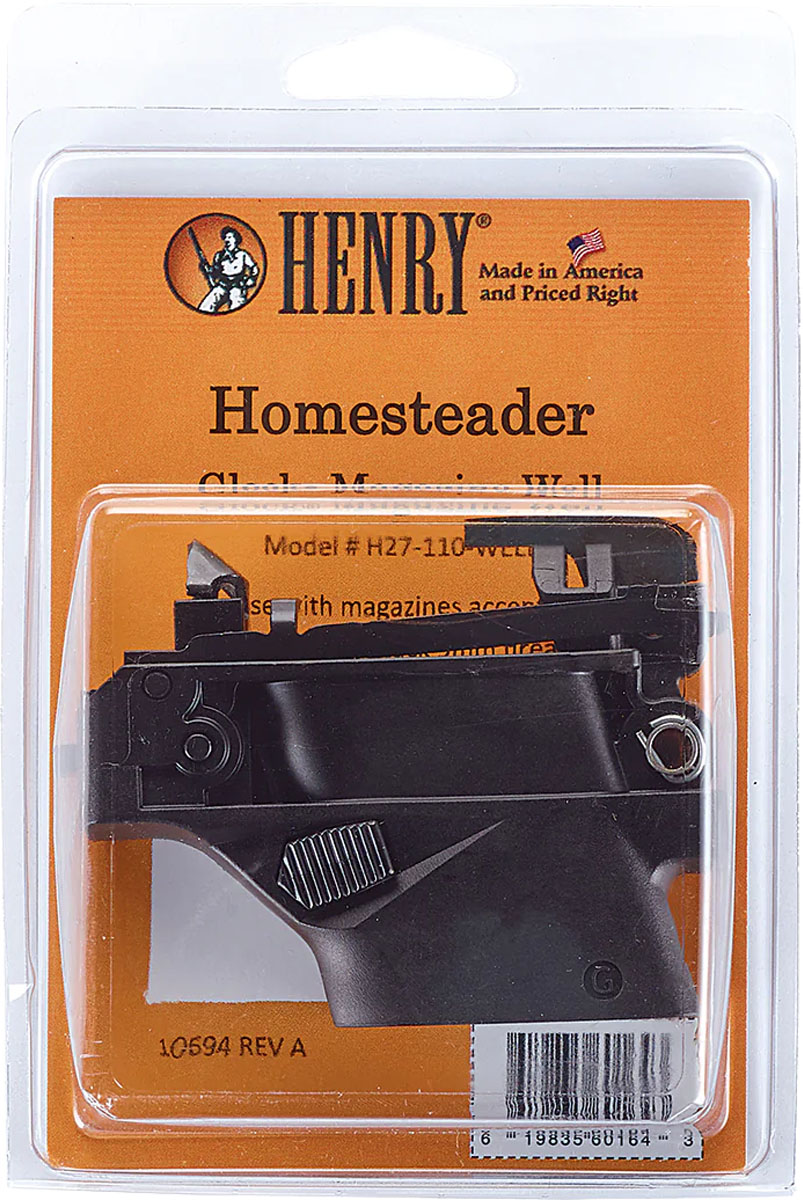 Henry H027 Magazine Well Adaptor Glock 9mm Luger Black