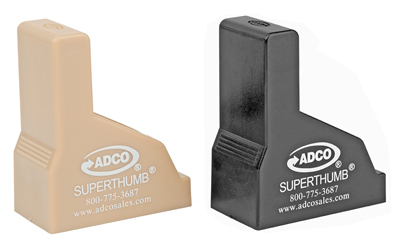 Adco Super Thumb Mag Loader/unloader 2/ct Black and Tan