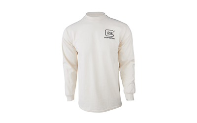 Glock Born in Austria Long Sleeve Shirt Tan 2XL