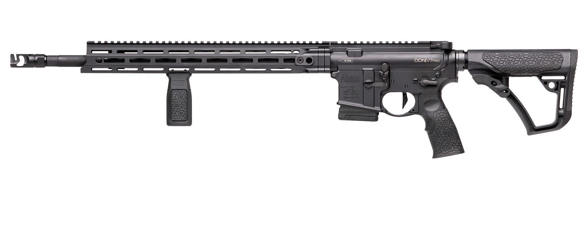 DANIEL DEFENSE DDM4V7 Pro 5.56MM RIFLE 18" MFR RAIL BLK Cali Comp