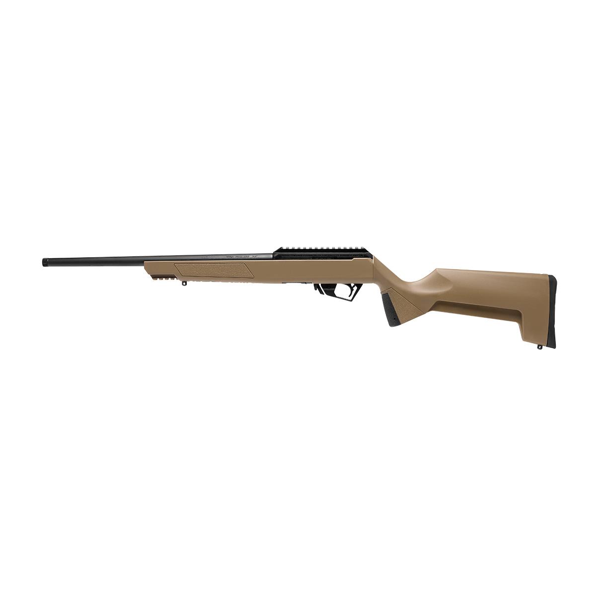 Savage Arms RXR22 Semi-Auto Rifle.22 LR 10rd Magazine 16.5'' Threaded Barrel FDE Polymer Stock