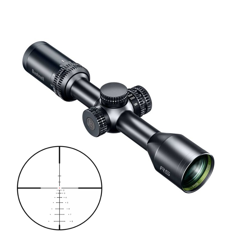 Bushnell Trophy R5 Rifle Scope 3-9x50 1" DOA LRH800 Black