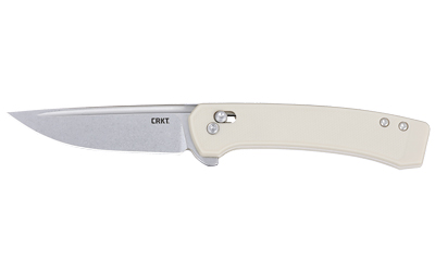 CRKT Q Compact Folding Knife 3" Drop Point Blade Sand