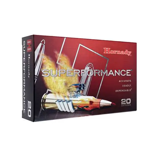 Hornady Superformance Rifle Ammunition .30-06 Sprg 150gr CX 3080 fps 20/ct