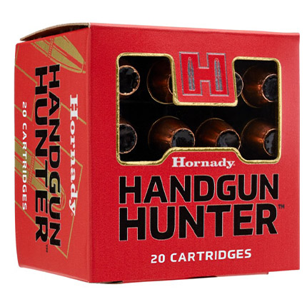 Hornady Monoflex Handgun Hunter Handgun Ammunition 10mm Auto 135 gr PT 1315 fps 20/ct