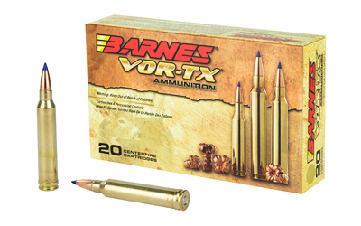 Barnes VOR-TX Rifle Ammunition .300 Win Mag 165 gr TTSXBT 3130 fps 20/ct